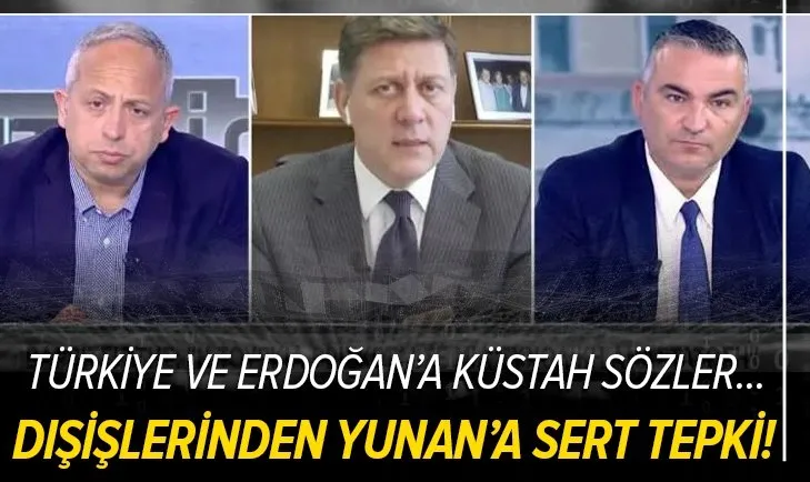 Dışişleri Bakanlığından Yunanistan'a sert tepki! Ahlak dışı ifadeleri şiddetle kınıyoruz