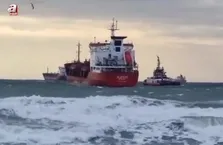 Florya’da 2 tankerden acil durum çağrısı!