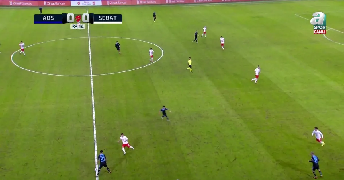 Adana Demirspor 0 - 1 Sebat Gençlik Spor