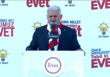 Başbakan Yıldırım'dan Kılıçdaroğlu'na 'Dersim' mesajı