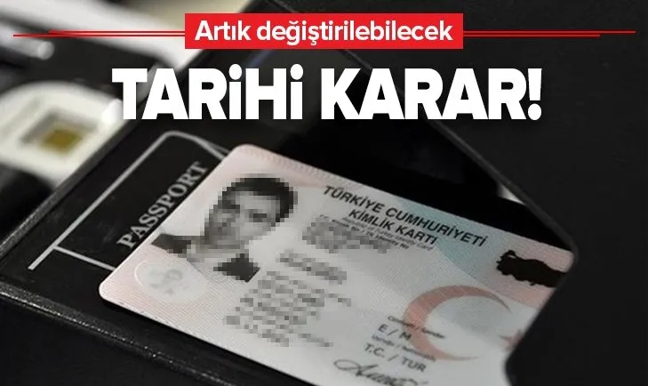 Son dakika: Yargıtay'dan tarihi soyadı kararı! Artık değiştirilebilecek