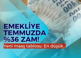 Emekliye yeni maaş tablosu: Kök maaşa 13.600 TL ayarı çıktı! Bağ-Kur, SSK, EYT’liye temmuzda %36 zam! 10.250, 11.150, 13.400 TL alanlar...