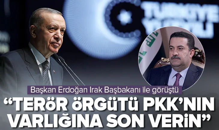 Başkan Erdoğan, Irak Başbakanı ile görüştü