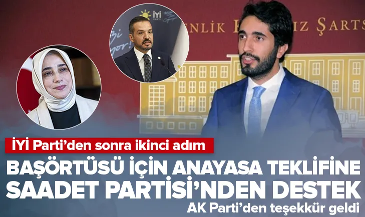 Saadet’ten Cumhur İttifakı’na anayasa desteği