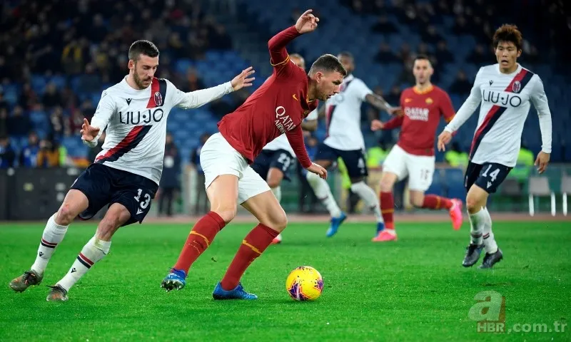 Roma'daki 5 gollü mücadelede Cengiz Ünder yıkıldı 20