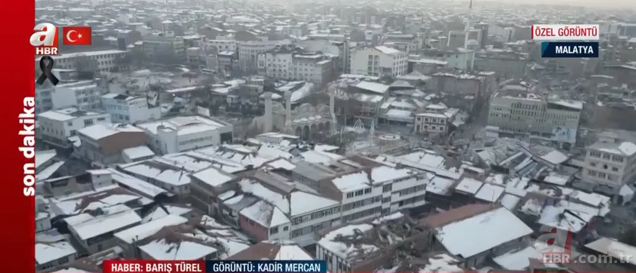 Görüntüler Malatya'dan... A Haber drone kamerası ile kayda alındı! İşte BÜYÜK YIKIM 20