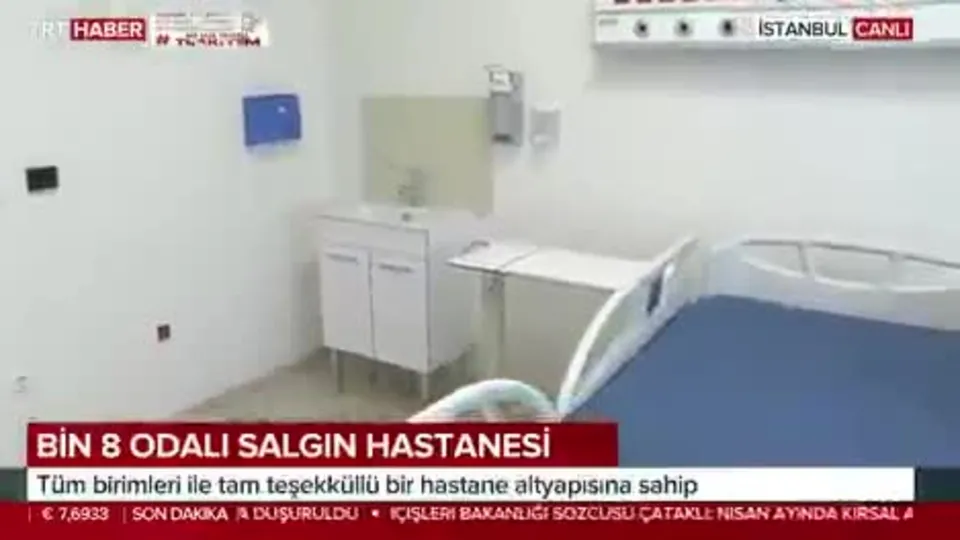 Talimatı Başkan Erdoğan vermişti! İşte Atatürk Havalimanı’ndaki hastanenin içinden görüntüler