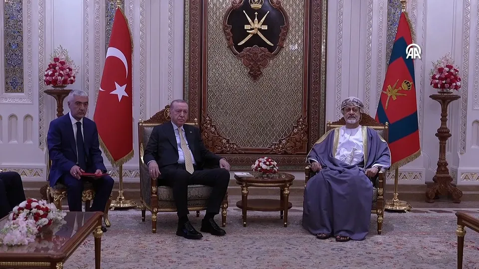 Başkan Erdoğan Umman Sultanı Heysem bin Tarık ile görüştü