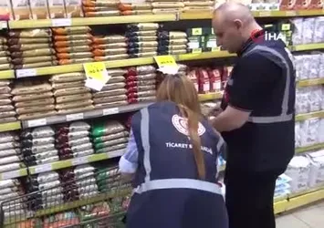 Manisa'da market denetimleri sıklaştırıldı