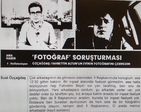 Hani talimatın yoktu Canan Kaftancıoğlu? Bilirkişi raporu yalanı ortaya çıkardı! Fahrettin Altun’un evinin fotoğraflanması için talimat verdi mi?