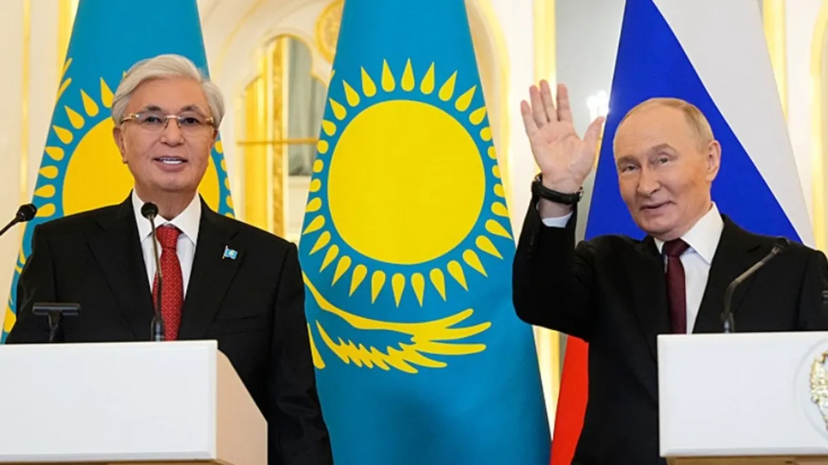 Putin'den Kazakistan'a resmi ziyaret!