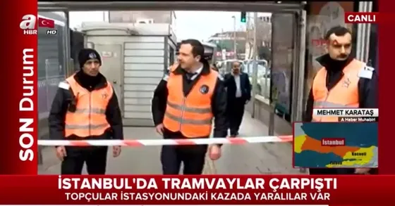 Tramvay seferleri durduruldu - 1
