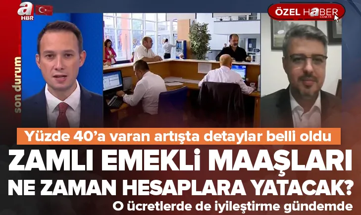 Emeklilere yüzde 40’a varan yeni zam!
