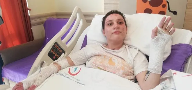 Artvin’de kafe yangınında ağır yaralanan kız: Son 2 ayım yok