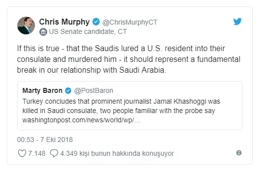 Washington Post Gazetesi Editörü Direktörü Hiatt: Kaşıkçı öldürüldü ise bu korkunç bir fiil - 2