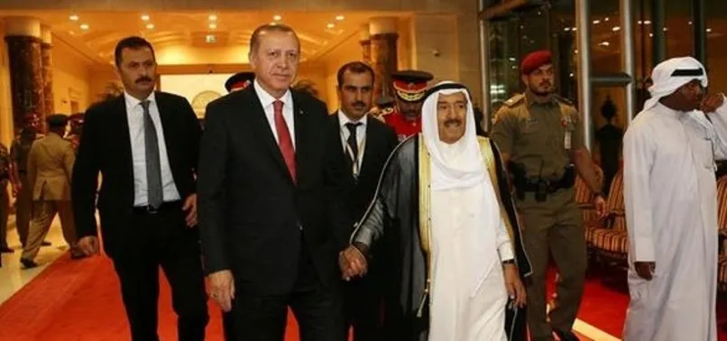 Cumhurbaşkanı Erdoğan Kuveyt'te