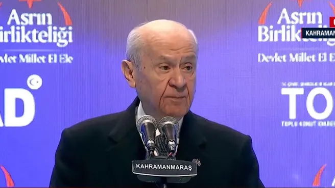 MHP lider Devlet Bahçeli'den Kahramanmaraş'ta önemli açıklamalar - AHaber Son Dakika Video İzle