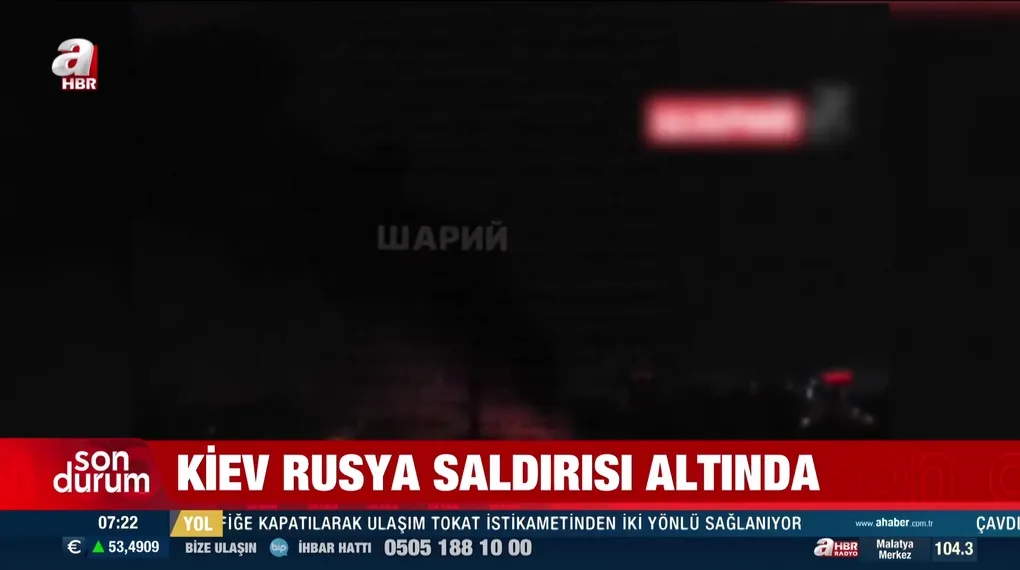 Rusya'dan Ukrayna'ya gece boyu saldırı