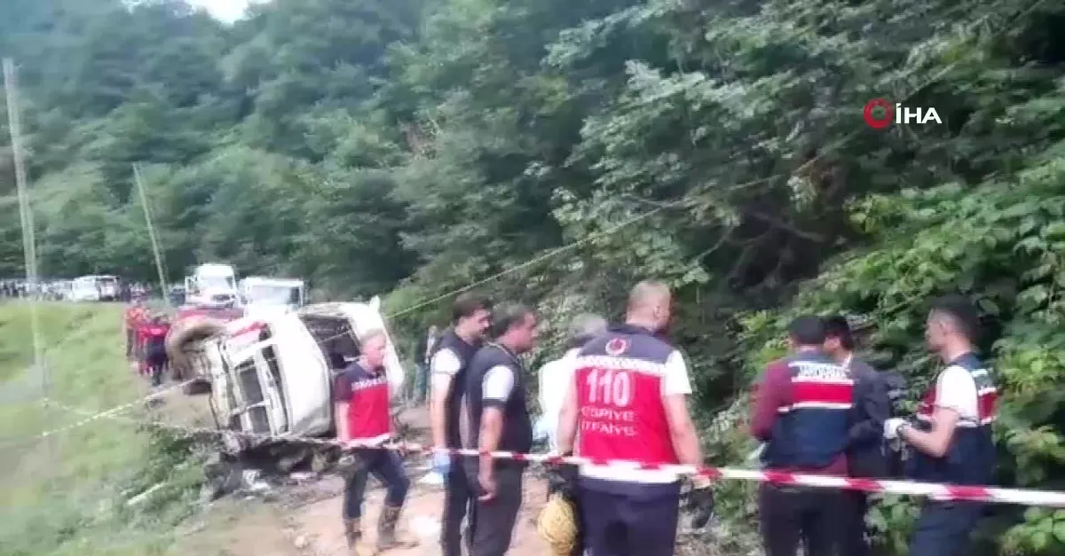 Giresun'da feci kaza | Video