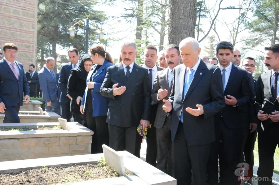 Devlet Bahçeli, Ertuğrul Gazi Türbesi’ni ziyaret etti 21