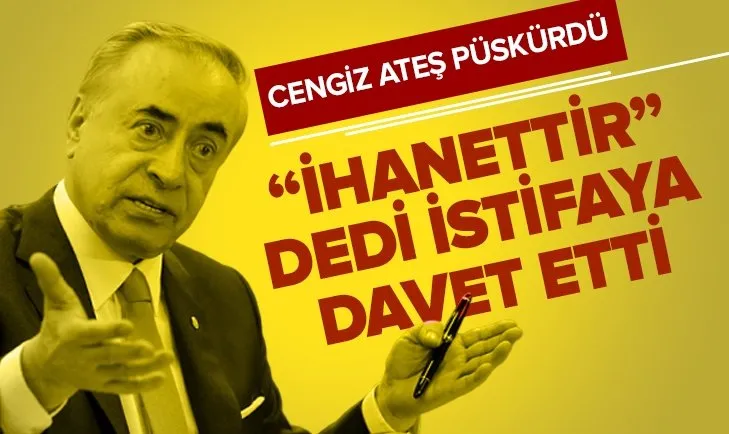 Galatasaray’dan çok sert ’Ali Koç’ çıkışı! İhanettir dedi istifaya davet etti |Son dakika haberi