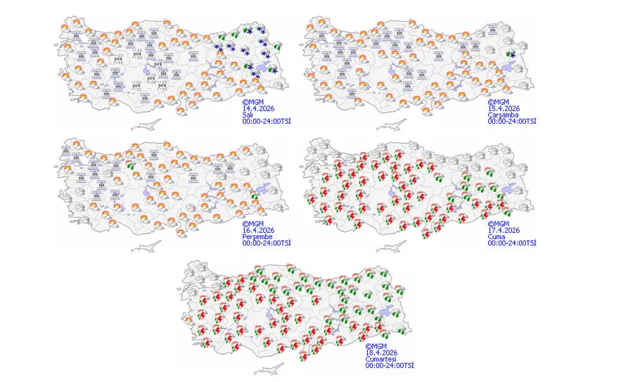 hava-durumunda-ters-kose-sicaklar-uzun-surmeyecek-yagis-haritasi-yenilendi-1776141187418.jpg Cuma günü itibarıyla geniş bir alanda gök gürültülü sağanak yağış bekleniyor.(Fotoğraf: MGM)