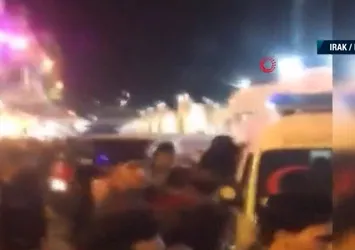 Irak'ta büyük patlama! Ölüler var