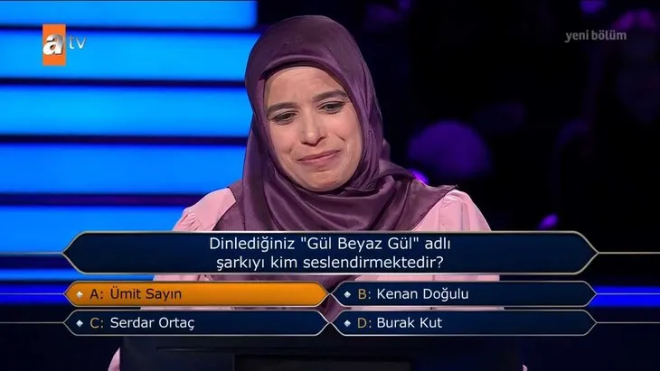 Kemal Sunal sorusu Kim Milyoner Olmak İster’de ters köşe yaptı