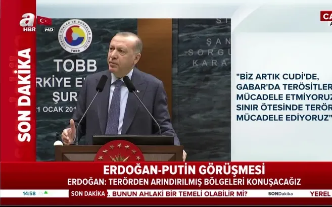 Başkan Erdoğan'dan dünyaya Münbiç mesajı