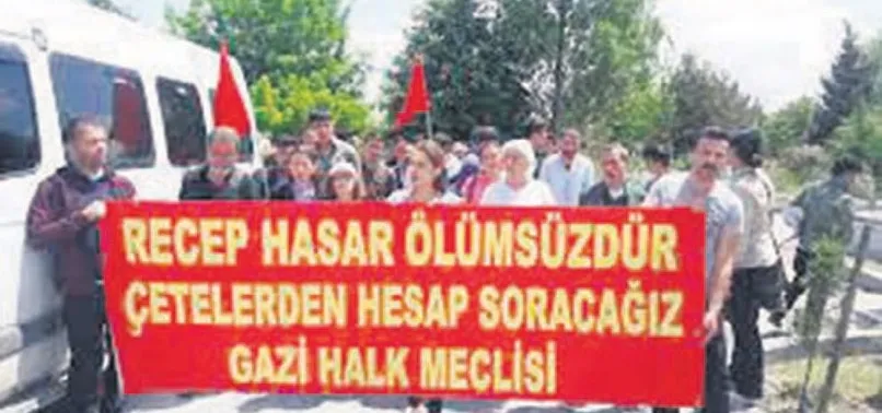 Kendileri öldürüp tören ve klip yaptılar