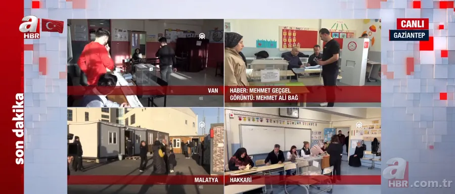 Sandığa mühür vuruldu! A Haber ekipleri seçim nöbetinde 5