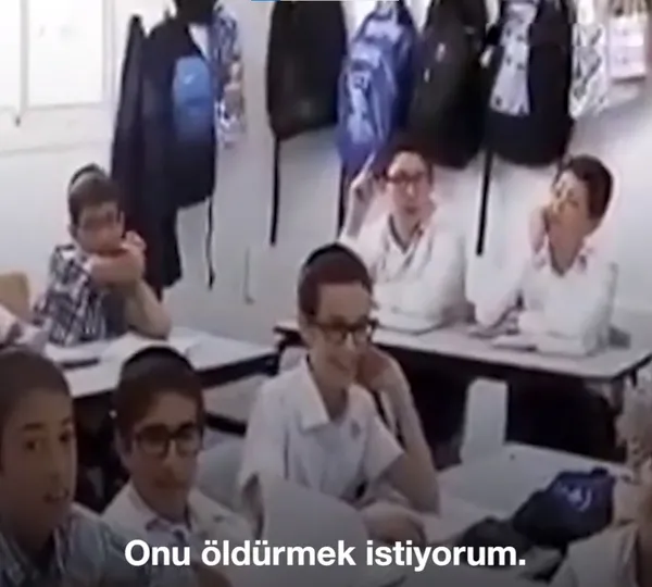 Katil İsrail’in terörist yetiştiren eğitim sistemi kan dondurdu!