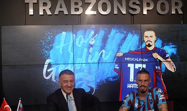 Hamsik Trabzonspor'a imza attı! Bordo mavililer Hamsik'i bu video ile duyurdu - 2