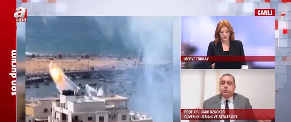 İsrail Gazze’de yasaklı fosfor bombası kullandı! İşte o anlar…