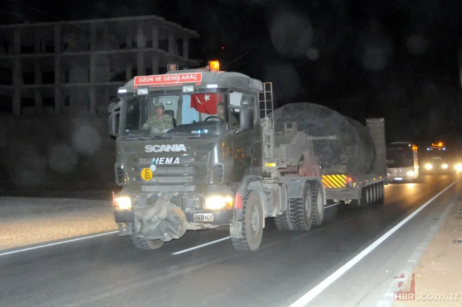 Şanlıurfa'da Suriye sınırına askeri sevkiyat 5