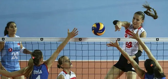 A Milli Kadın Voleybol Takımı, Sırbistan’a 3-1 mağlup oldu