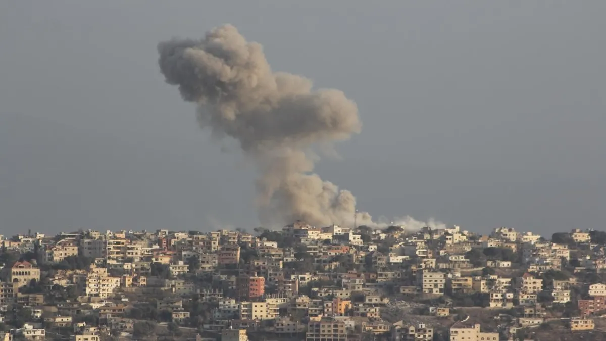 CANLI | İsrail Lübnan'a bombardıman! 2 belde hedef alındı