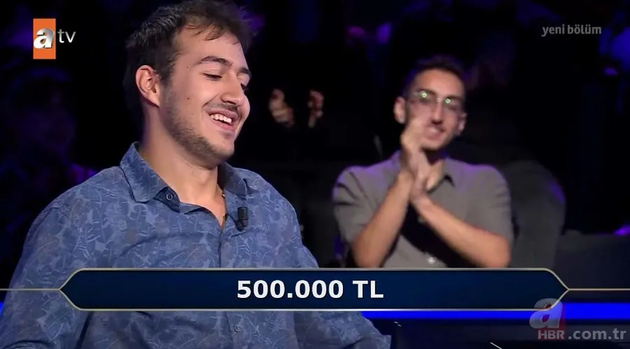Kim Milyoner Olmak İster'de tarihi anlar! Yarışmacı milyonluk soruyu açtırmaya hak kazandı 7