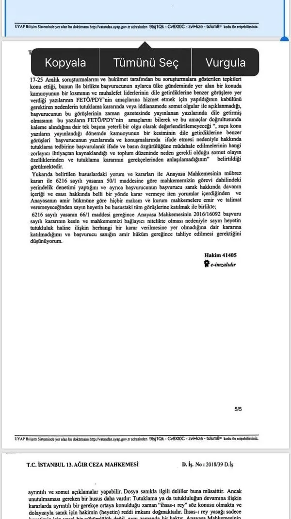 AYM’ye anayasa dersi! - 5