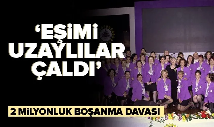 Garip bir boşanma davası: Kocamı ’Uzaylılar’ çaldı!