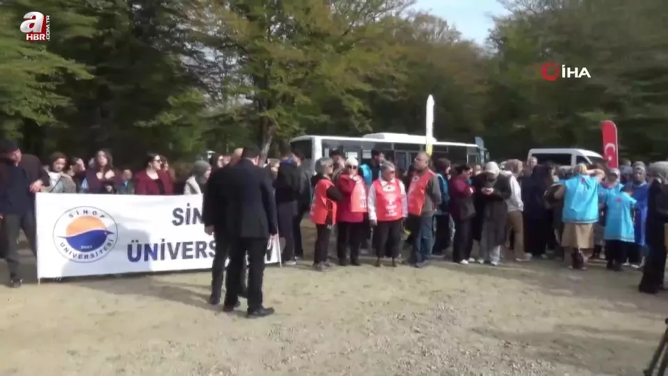 Sinop’ta 3 bin 860 fidan toprakla buluştu