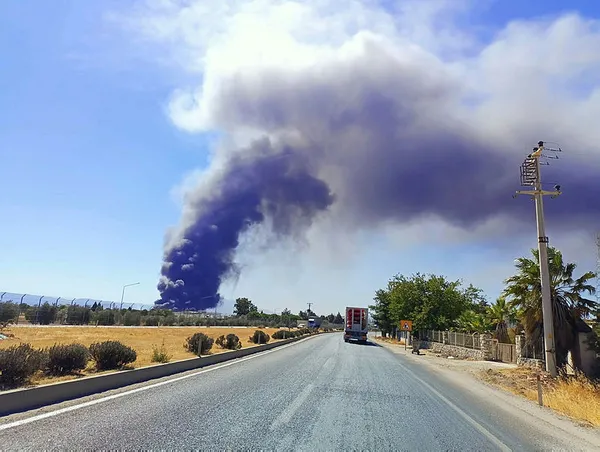İzmir'de yatak fabrikasında başlayan yangın 2 işletmeye sıçradı - 1