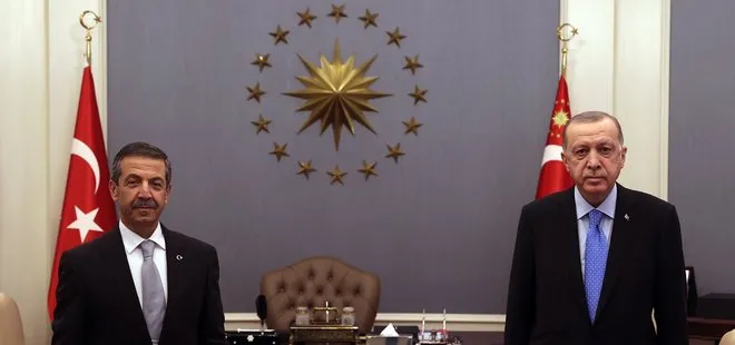 Son dakika: Başkan Erdoğan KKTC Dışişleri Bakanı Tahsin Ertuğruloğlu’nu kabul etti