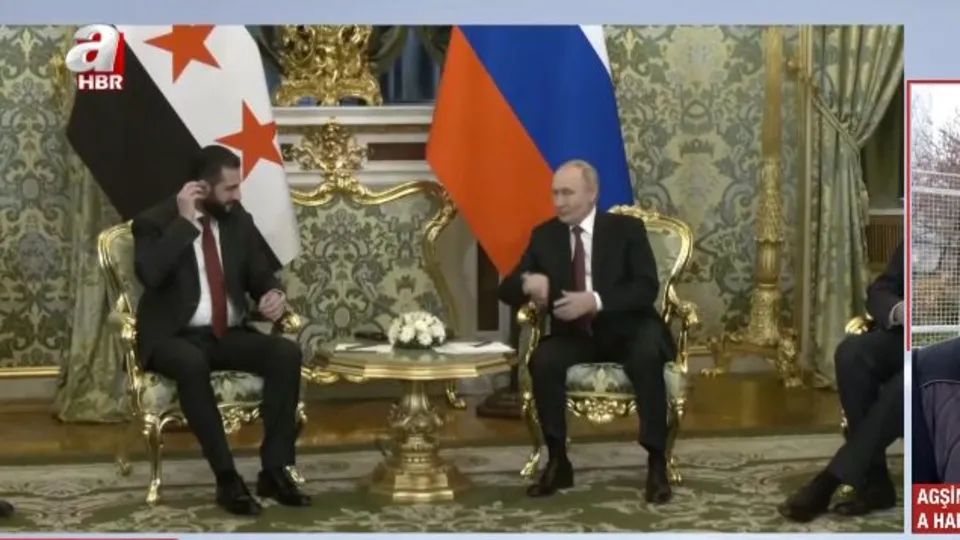 Şara Moskova’da Putin ile görüştü!