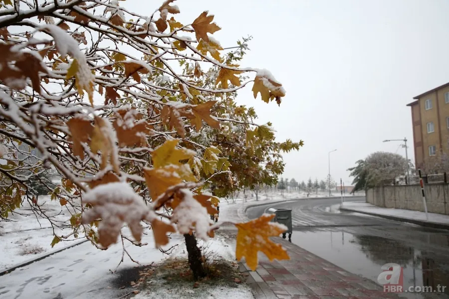Meteorolojiden SON DAKİKA kar yağışı uyarısı! Hangi illere kar yağdı? İşte Türkiye'den kar manzaraları! 2