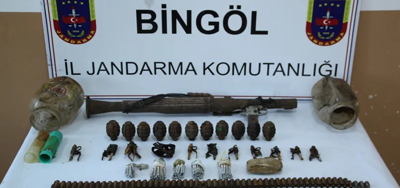 Bingöl'de terör sığınağı ele geçirildi
