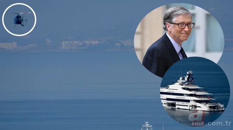 Bill Gates lüks yatıyla Türkiye'ye geldi: Efes Antik Kenti'ni gezdi! Tanınmamak için böyle önlem aldı 2