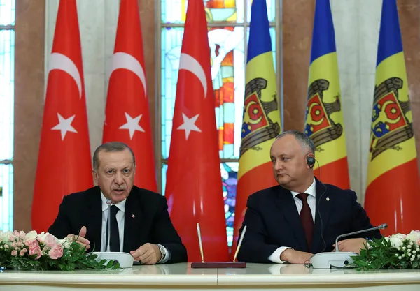 Başkan Erdoğan Moldova'da konuştu: Stratejik ortak olduk - 1