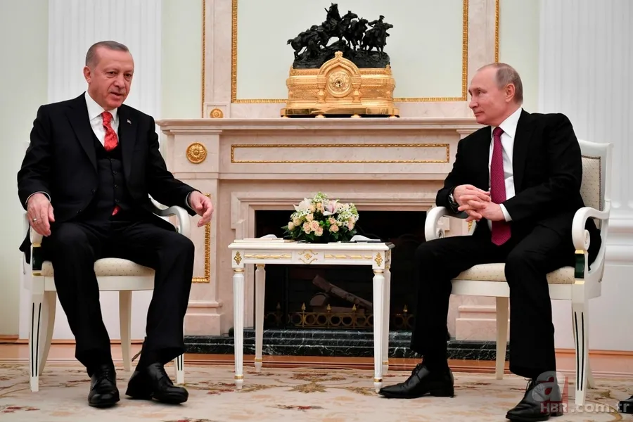 Erdoğan-Putin görüşmesinden ilk fotoğraflar 15