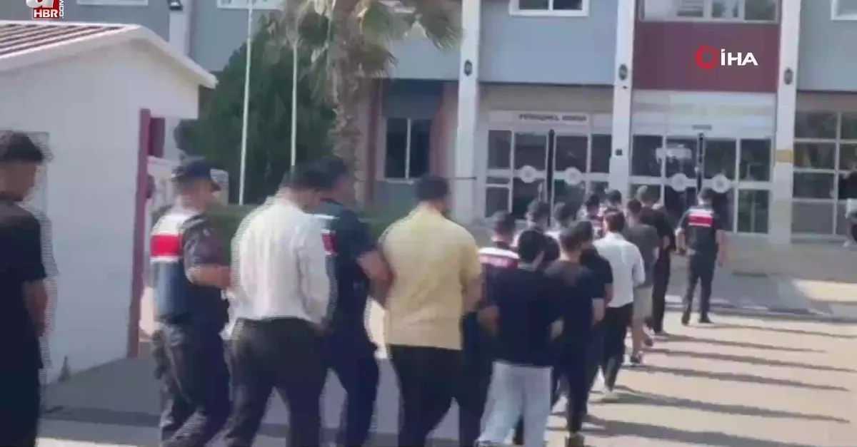 Aydın merkezli organize suç örgütüne yönelik operasyonlarda 35 şüpheli yakalandı